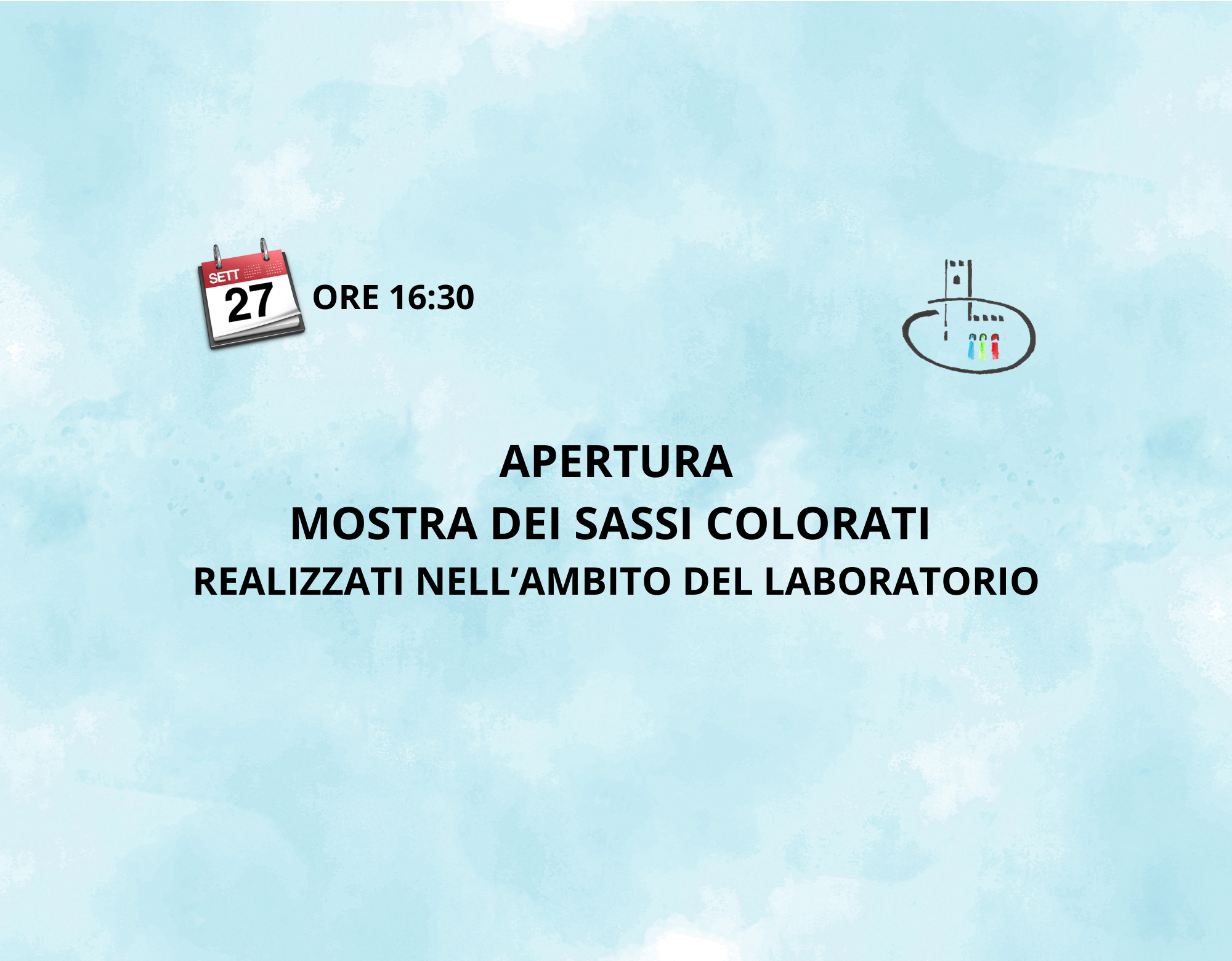 Apertura Mostra dei Sassi Colorati