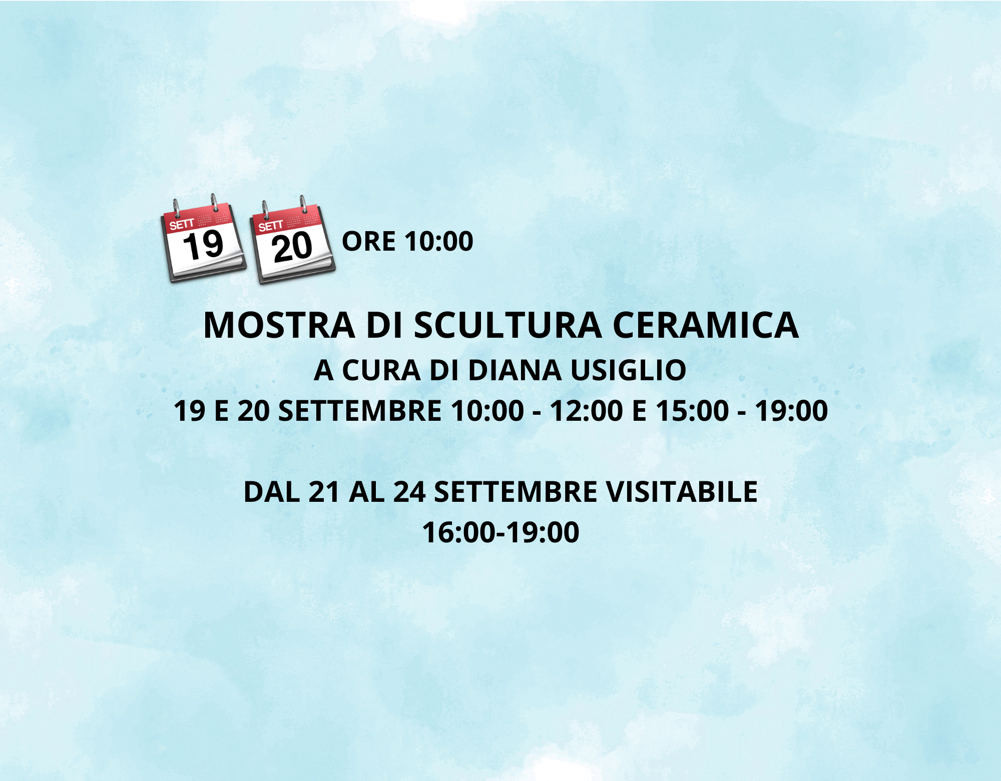 Mostra di Scultura ceramica