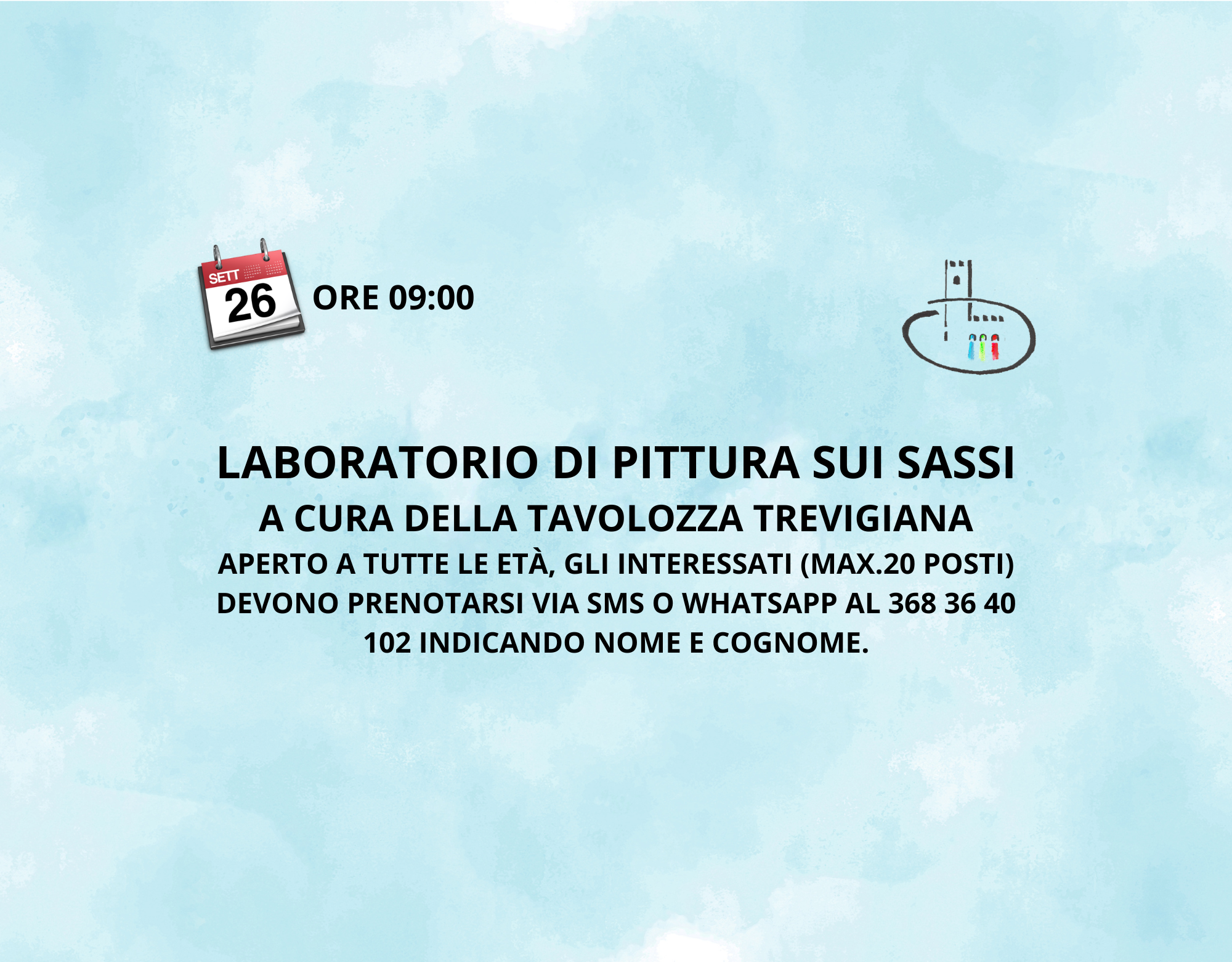 Laboratorio di pittura sui sassi